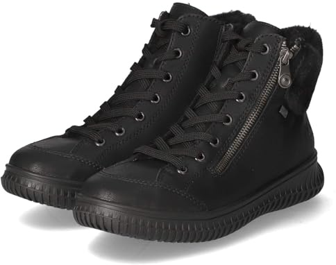 Rieker Damen Schnürstiefel in schwarz - Gr. 40