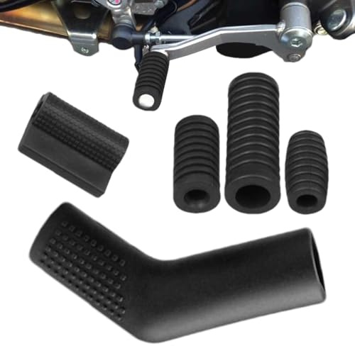 Nuyhadds Protezione Cambio - Protezione Pedale Cambio, Manicotto Cambio Moto | 5 Coperture Per Pedale In Morbida, Calza Protettiva Per Del Cambio, Protezione Flessibile Per Scarpe Da Moto