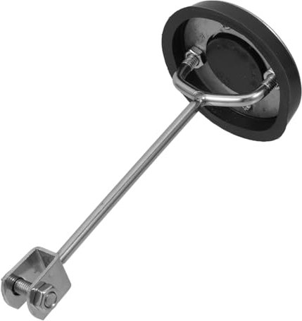 JEWEDECO Stainless Steel Hand Pump Replacement Well Pump Part 20cm Extension Core Plunger Accessory for Water Wells Manual Water Dispenser for Home and Garden