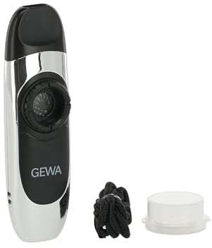 GEWA Kazoo - plastique ABS - anneau de réglage pour les timbres - avec dragonne et membrane de rechange - couleur argent