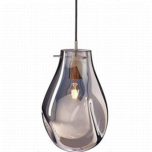 Ceiling Techo LED, Vidrio Espejo, lámpara Colgante de luz suspendida contemporánea para el Comedor.