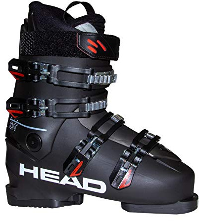 Head Scarponi da Sci FX GT da Uomo, Nero/Rosso, 28.5 | EU 45