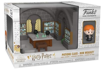 Funko Pop! Diorama: Harry Potter Anniversary - Table Scene - Ron - Vinyl-Sammelfigur - Geschenkidee - Offizielle Handelswaren - Spielzeug Für Kinder und Erwachsene - Movies Fans