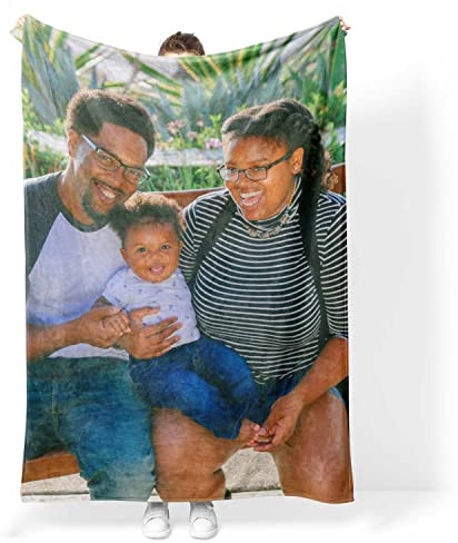 Nifty Gifty Photo Blanket. Custom Personalised Gift. Upload a Photo | Photo Blanket, Custom Gift, Personalised Gift, Upload your Photo