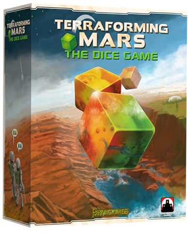 Terraforming Mars: The Dice Game, for 1 to 4 Players, Ages 14+