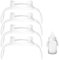 4pcs Baby Bottle Handles for Philips Avent Anti Colic Bottles, Ergonomic Baby Bottle Handles Bottle Holder Accessories for Philips Avent Bottles, Let Baby Be Independent