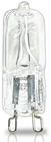 LIGHBIB Lampada Da Forno G9 Da 40 W, Resistente Alle Alte Temperature, Durevole, Con Lampadina Alogena Per Frigoriferi, Forni, Ventilatori,40w,10 Pz