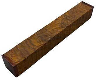 Ébène Passion Cocobolo - Madera artística de 140 x 20 x 20 mm, ideal para torno de madera, ropa, instrumentos musicales (1)