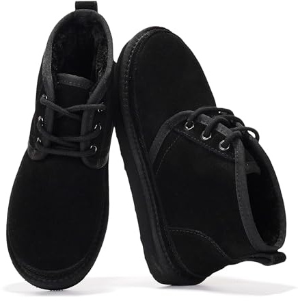Project Cloud 100% Genuine Leather Women's Ankle Boots - Memory Foam Insole Boots for Women and Non-Slip Lace-up Fall Winter Boots for Women (Julee,BLK,7.5)