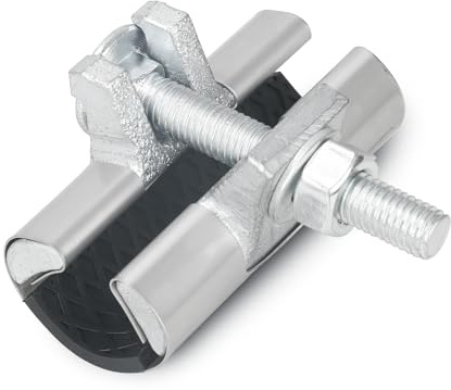 Stainless Steel Pipe Repair Clamp, 1/2 X 3 inches, Clamp with Bolt, Water/Copper Pipe Leak Repair Kit(21-25MM)