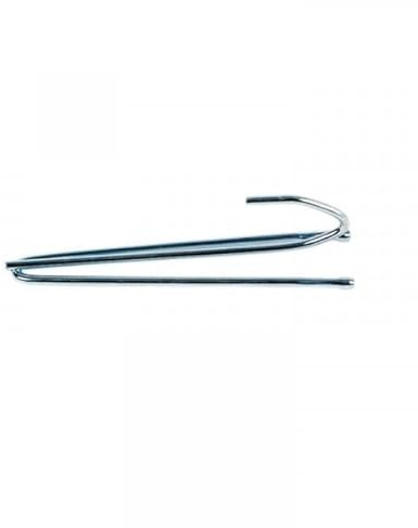 SOLER WFJ000543 LOT DE 500 AGRAFES DE COUTURIERES 2 BRANCHES TETE APPARENTE13MM EN METAL ZINGUE_IDEAL PRO ET REVENDEUR, mini