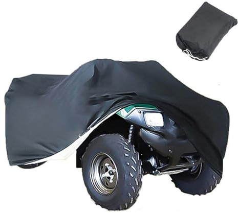 Housse de protection imperméable pour véhicules tout-terrain, résistante à la poussière, protection extérieure pour quad avec design optimal pour des conditions météorologiques extrêmes, parfaite pour