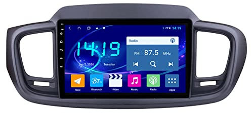 9 Android Autoradio for KIA Sorento UM 2014-2017, Double DIN Touch Screen, GPS Navigation, Bluetooth, FM, Mirror Link, Backup Camera, WiFi Enabled