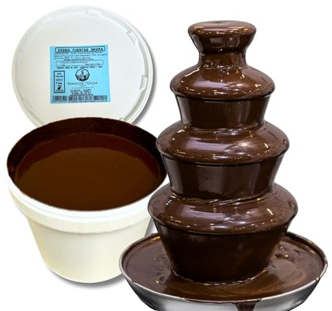 Chocolates Marcos Tonda - Chocolate para Fuente de Chocolat 6kg | Chocolates Negro para Fuentes de Chocolate