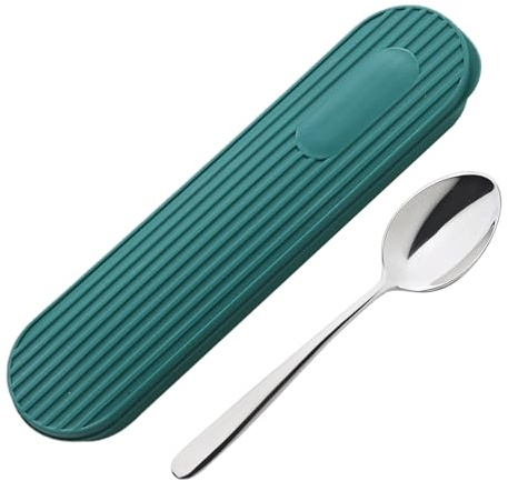 Juego de Cubiertos de Viaje | Estuche Camping Para Cubiertos,Organizador de Utensilios Resistente a Manchas para Excursionismo Picnic Escolar Mochilero
