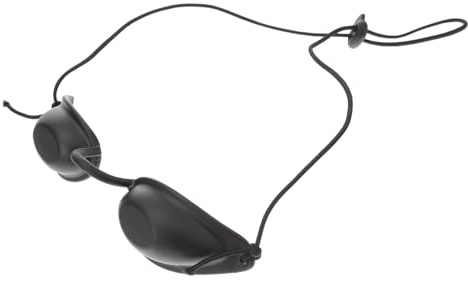 Healvian Lunettes De Sécurité Ipl Cache-œil Noir Protection Oculaire Lunettes De Pour Soins Cosmétiques Protection Uv Au Laser Adultes