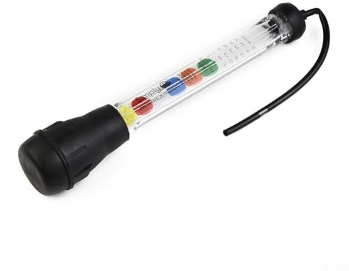 Testeur d'antigel – Point Vans Glycol pour voitures de gel de liquide de refroidissement avec disques flottants faciles à lire pour camions en éthylène à 6 couleurs