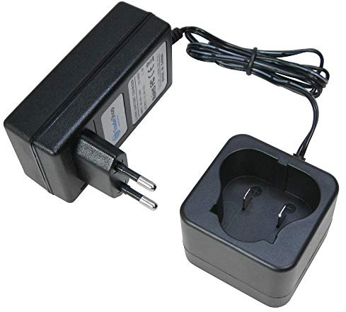 Trade-Shop Chargeur de batterie (12 V 1,5 A Li-Ion) Station de charge rapide pour BLACK & DECKER BL110 BL1310 BL1510 LB12 LBX12 LBXR12 LCS12
