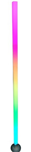 Jandei - Intelligente RGB LED Stehleuchte, 150 cm Höhe, Bluetooth Steuerung per App, inklusive Fernbedienung, perfekt für Wohnzimmer, Zuhause, Party, Weihnachten, Geburtstag
