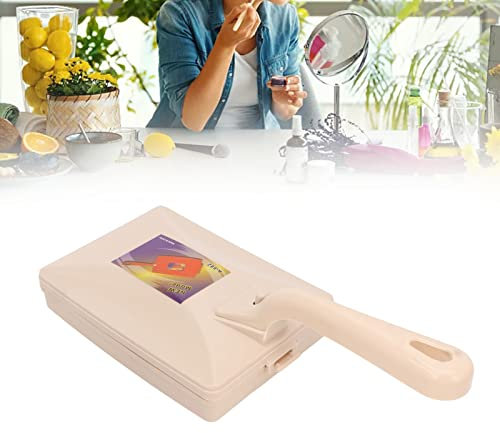 Carpet Debris Brush, Carpet Debris Sweeper Brush Double Roller Handheld Dust Cleansing Brush Non Electric Quite Rug Roller Brush Push for Cleaning Pet Hair for Bed Clothes Desktop