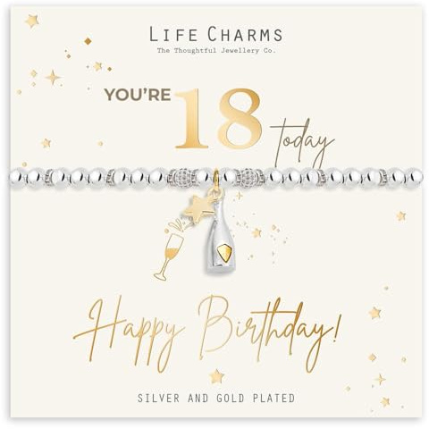 Life Charms Happy 18th Birthday bracelet