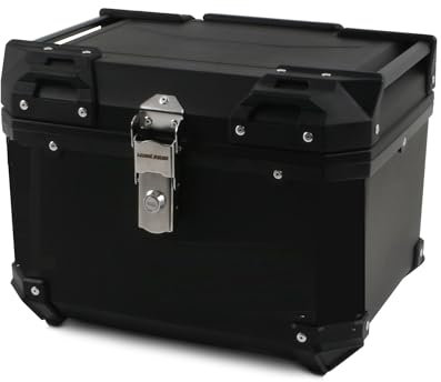 Xtron Bikewear 45L Motorcycle Rear Top Box Waterproof Luggage Black Top Tail Carrier Tool Box