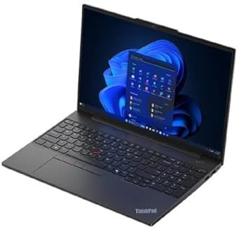 Lenovo ThinkPad E16 AMD Ryzen™ 7 7735HS Ordinateur Portable 40,6 cm (16) WUXGA 16 Go DDR5-SDRAM 512 Go SSD Wi-Fi 6E