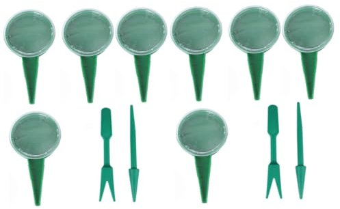 POPETPOP 2 Sets Succulent Transplanting Tool Nursery Dispenser and Dibber for Gardening Tool Dibber for Seedlings for Seedlings in Garden Random Color