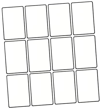 SEWACC 12pcs Reading Magnifying Lens for Books Magnifier Sheet Bookmark Magnifying Lens for Visually Impaired