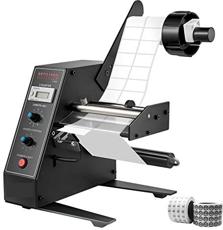Automatisches Etikettenspendergerät 140 mm Al-1150d Tragbarer Etikett Applicator Aufkleber, der die Automatik -Etikett -Strippmaschine trennt Einfach und bequem zu bedienen