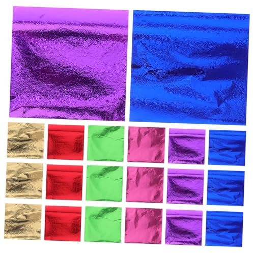 Tofficu Vergoldungsblätter 300 Stück Folienpapier Für Dekorative Projekte