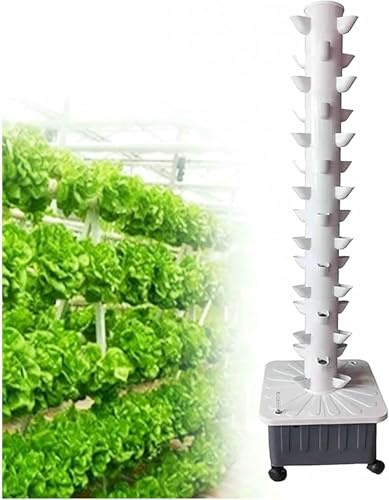 GZYHDC 15 strati 45 fori, impianto idroponico, kit idroponico, sistema acquaponico, sistema idroponico verticale, set torre idroponica