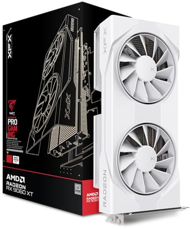 XFX Swift AMD Radeon RX 9060 XT OC White Gaming Edition 8GB