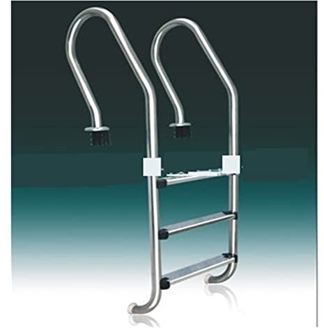 Inground Pool Ladder, Swimming Pool Equipment 304 Stainless Steel Swimming Pool Escalator Launching Escalator(SF-415 four step ladder)