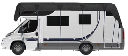 Copertura per tetto camper da 750 cm, copertura superiore per camper 210D, impermeabile, resistente alla neve, antipolvere, protezione UV per camper, rimorchi e campeggio all'aperto
