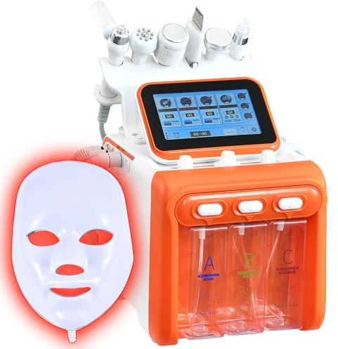 7 In 1 Hydrogen Oxygen Facial Care Machine Hydrodermabrasion With Mask