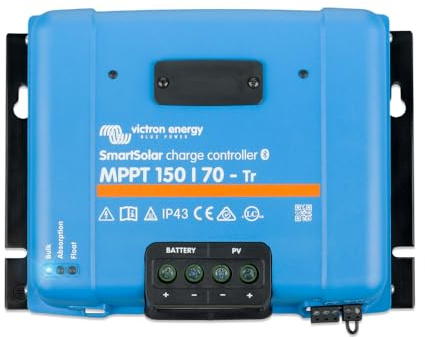 Régulateur de charge solaire smartsolar mppt 150/70-tr (12/24/48v) - victron energy