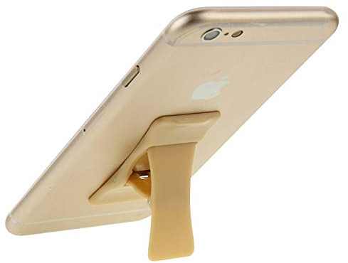 HWX SMAY Universal Multi-function Foldable Holder Grip Mini Phone Stand, (Color : Gold)