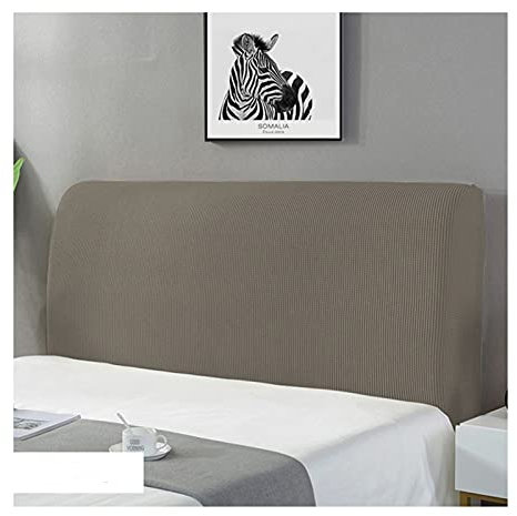CENPENYA Bettkopfteil Hussen, Stretch Bett Kopfteil Hussen, Einfarbig Staubhülle Hussen Dehnbare All-Inclusive Kopfteilbezug Für Schlafzimmer (200cm(78.7),OlivgrüN)