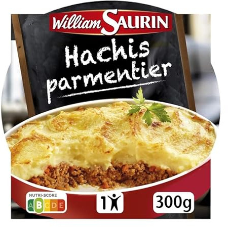 WILLIAM SAURIN - Hachis Parmentier 300G - Lot De 2
