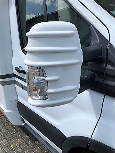 Milenco Spiegelschutz kompatibel mit Ford Transit Mark 8 Paar