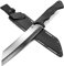 ODENWOLF W Machete - Machete Survival - Machete scharf echt aus D2 Stahl - Großes Buschmesser geeignet für jegliche Bushcraft & Outdoor Aktivitäten - Machete Garten auch geeignet für Gartenarbeit