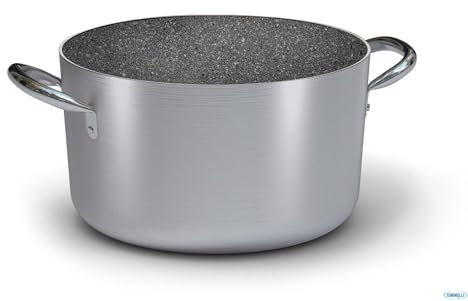 BALLARINI Casseruola 6918 24 Serie 6900 Alluminato e Nero Töpfe, Kunststoff, mehrfarbig, normal