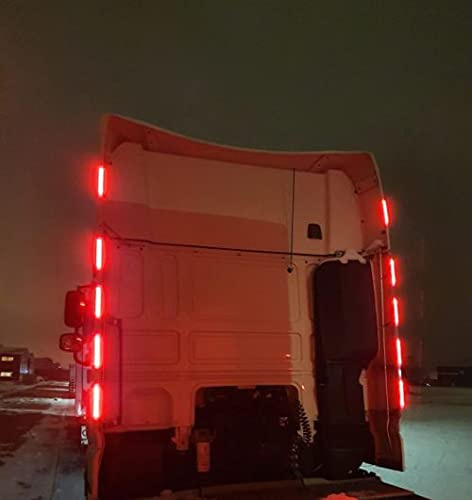 Rote LKW Begrenzungsleuchten 12V 24V LKW Positionsleuchten LKW Anhänger 10STK.LED