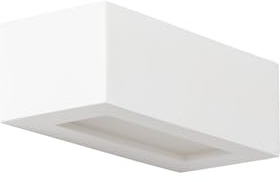 LEDKIA Applique da Parete Gesso Ruvil S Bianco