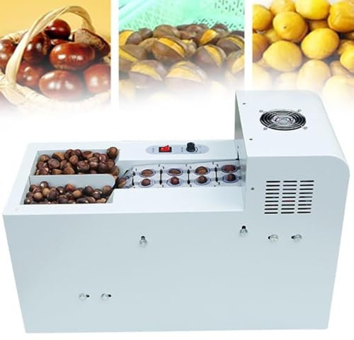 MIAOMI Macchina per sgusciare Le Castagne, sgusciatrice Commerciale per Castagne di Diverse Dimensioni, Macchina Automatica per sgusciare Le Castagne(B)