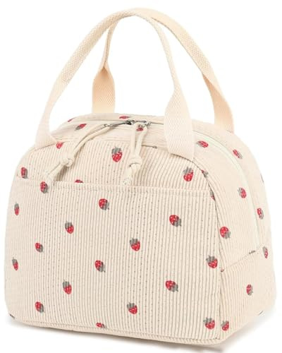 JSTHHTT 9.5L Bolsa Termica Porta Alimentos, Bolsa Isotermica Porta Alimentos, Impermeable IsotéRmica, Lonchera IsotéRmica, Lunch Bag Trabajo Para Oficina, Colegio, Fiambrera, Picnic,Camping