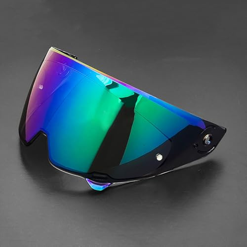 UYTKTN Moto Visière de Casque pour RUROC Atlas 3.0 4.0, Verres de Casque de Moto Visière Teintée pour Casque de Moto Accessoires de Remplacement Pare-Brise,C Fantasy