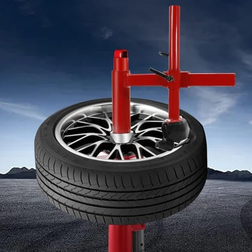 Manueller Reifenmontierer, robuster Stahlguss-Schutz-Kunststoffkopf mit Aluminiumgriff für 40,6 bis 53,3 cm große PKW-, LKW-, SUV-, ATV-Reifen