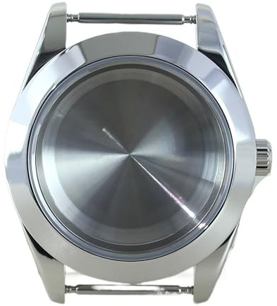 1 st klockfodral Litet 39 mm armband Safir delar for Miyota8215 Movement Explorer(Silvery 60)